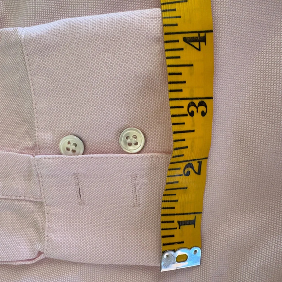 Theory Nikala Oxford Button Down Shirt in pink size Medium - Picture 9 of 12